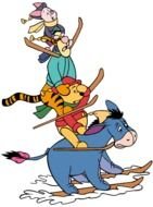 Pooh Piglet Tigger Rabbit Eeyore