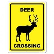 Deer Crossing Sign N6