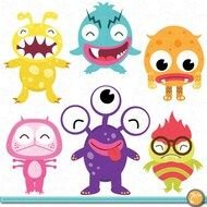 Funny Monster Clip Art N8