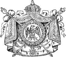 French Seal as a graphic illustration