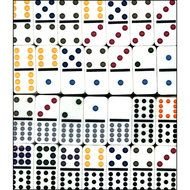 Printable Double 12 Dominoes