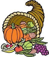 Thanksgiving Cornucopia Clip Art Free