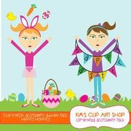 Easter Bunny Clip Art N82