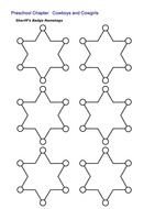 Printable Sheriff Badge Template N2