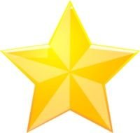 Yellow Star Clip Art N25