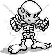 Cartoon Skeleton