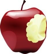 Apple Bite Clip Art N4