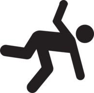 Falling Stick Man Clip Art
