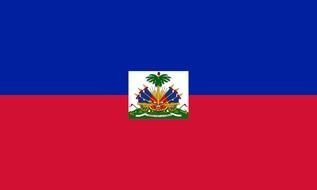 Blue Red Flag as a graphic illustration