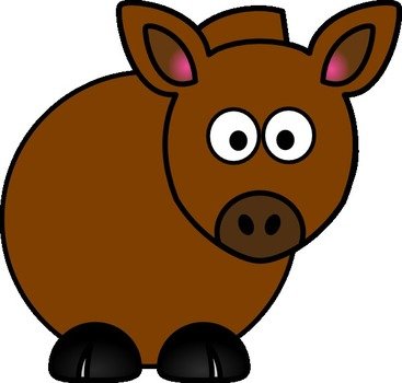 Cute Horse Clip Art N8
