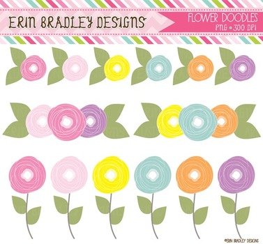Doodle Flower Clip Art