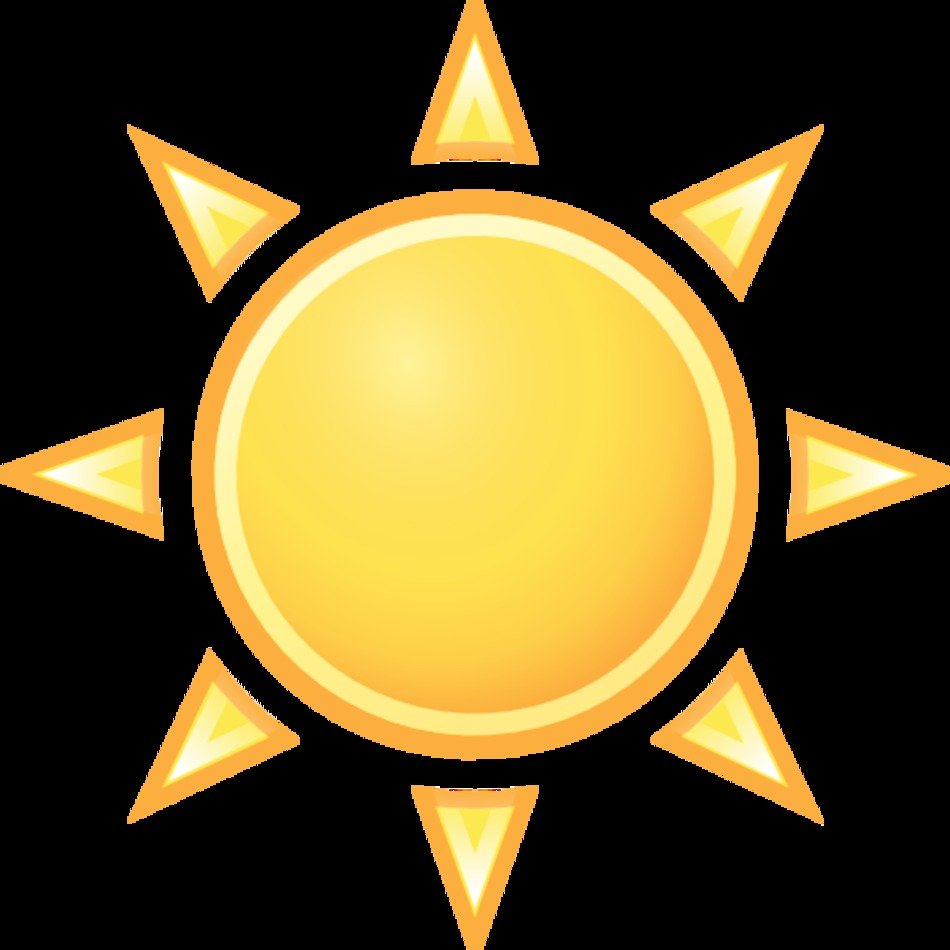 Sunny Weather Clip Art N12