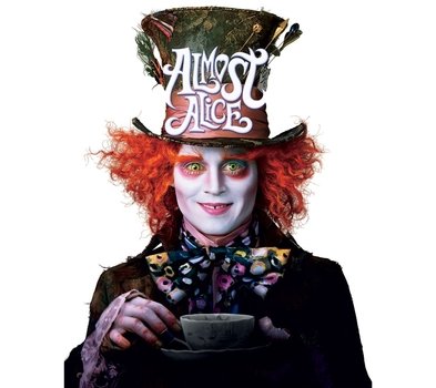 Tim Burton in Alice In Wonderland