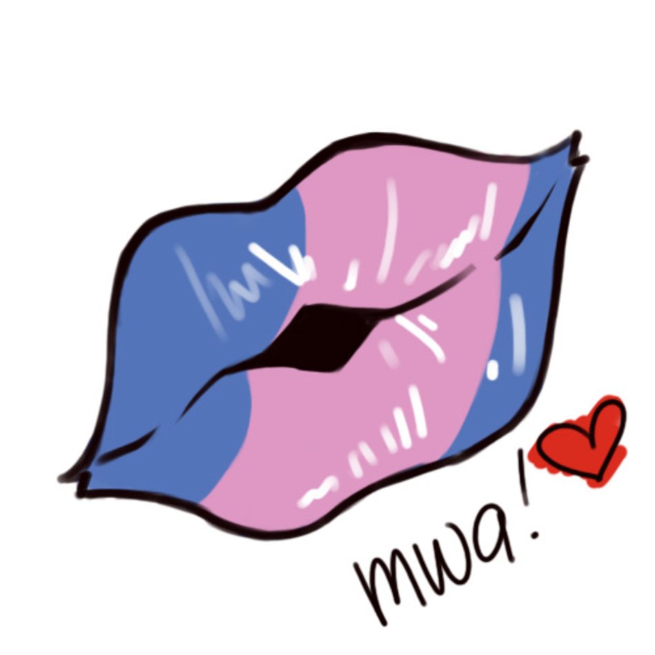 Cartoon Kiss
