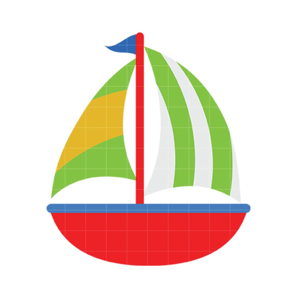 Cute Sailboat Clip Art N2