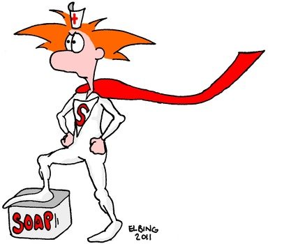 Stressed Nurse Cartoon