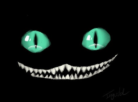 clipart of the Cheshire Cat