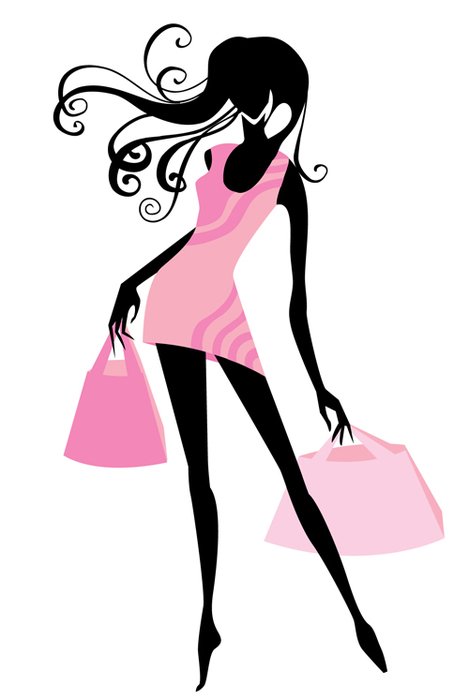 Cartoon Fashion Girl
