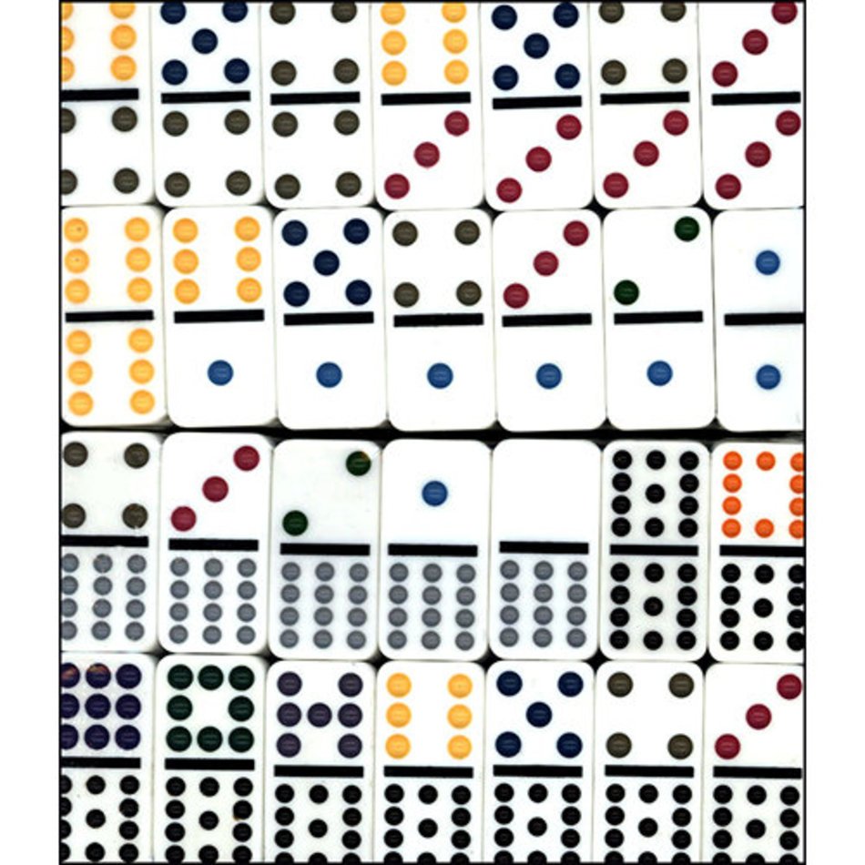 Printable Double 12 Dominoes