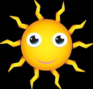 Cartoon Sun Clip Art N42