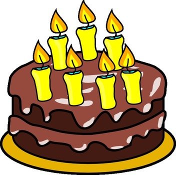 Birthday Cake Clip Art N163