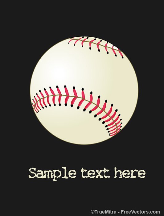 Baseball Vector