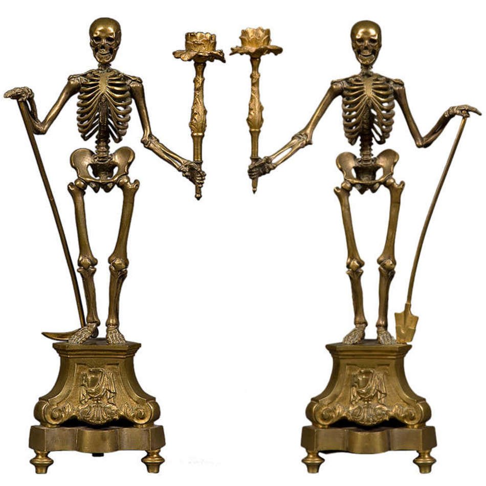 Skeleton Candelabra