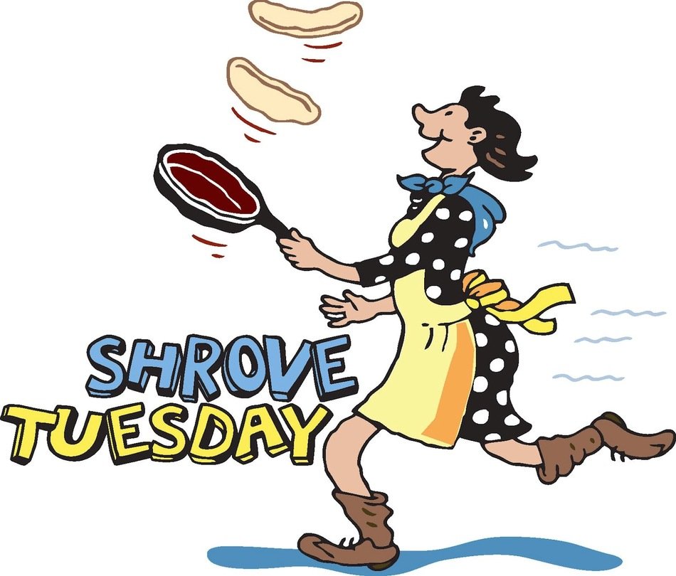 picture on Shrovetide with a woman