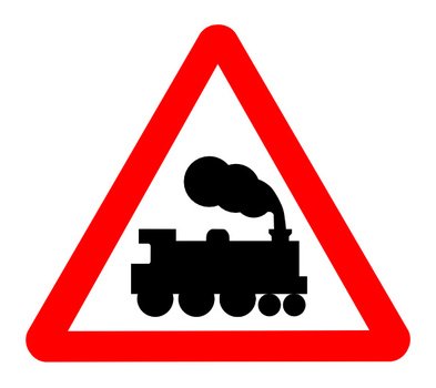 Train Signs Clip Art N7