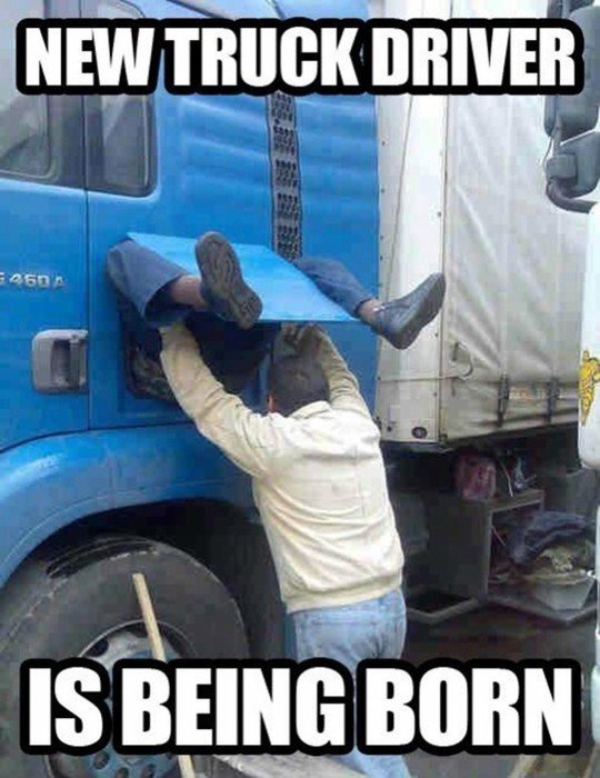 Funny Truck Driver
