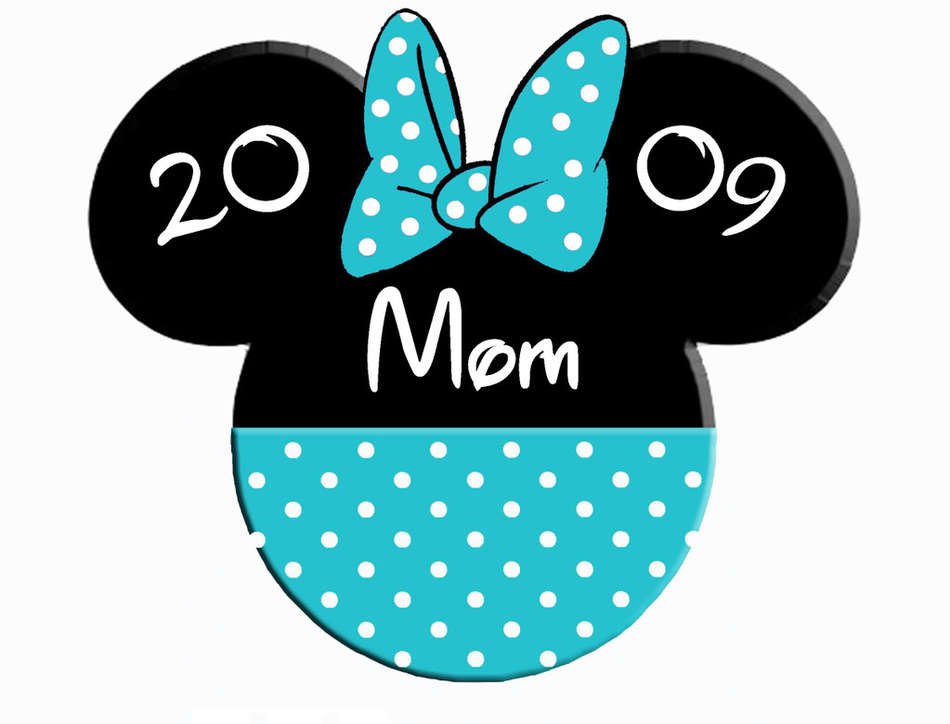 Mickey And Minnie Silhouette 2009 drawing