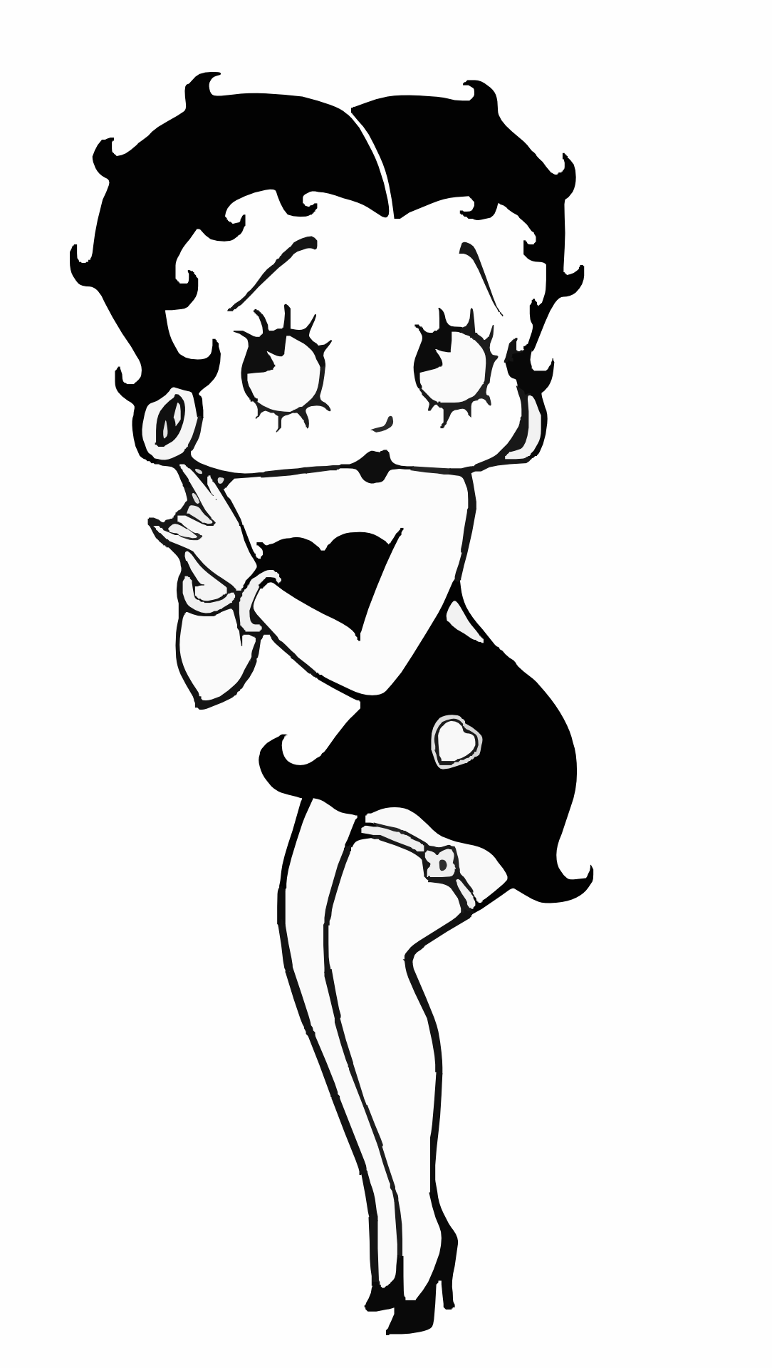 sexy betty boop drawing