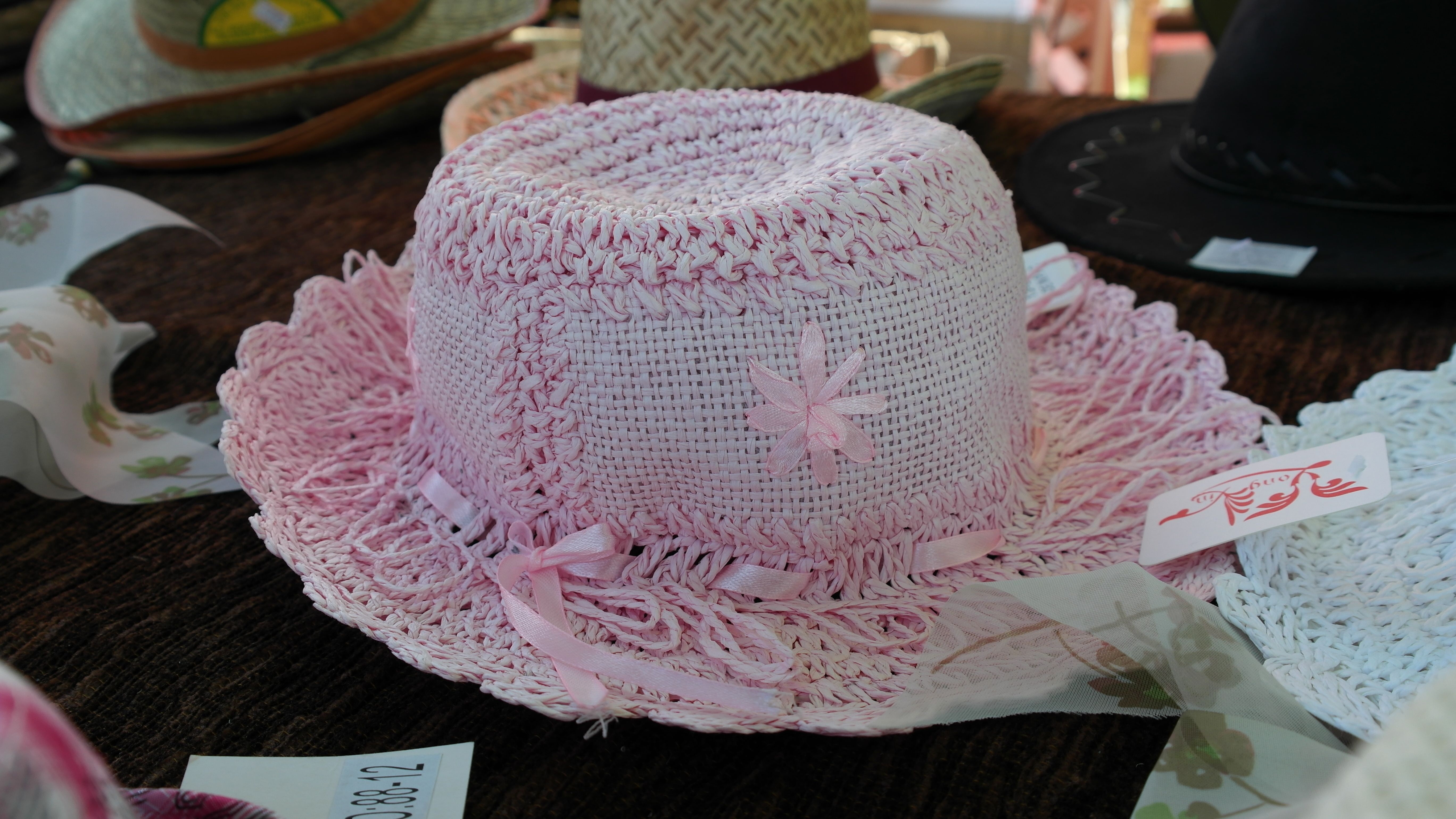 Pink Woman's hat free image download