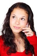 calling girl
