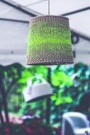 knitted lampshade