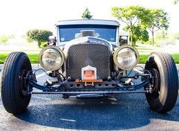 vintage car at park