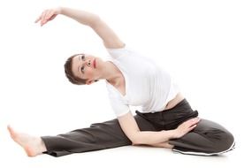 Photo of Female doing yoga