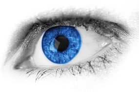 abstract beauty blue eye drawing