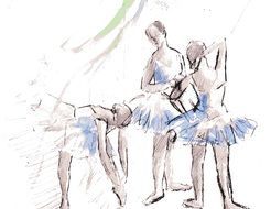 ballet drawing