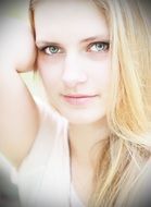 portrait of a nice model