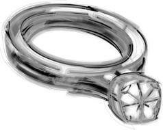 diamond ring drawing