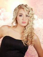 attractive beautiful blond woman