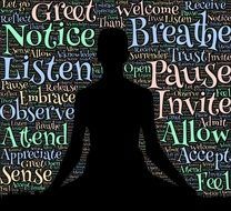 meditation presence as a drawing