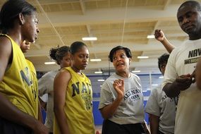 basketball team practice