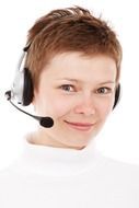 call center girl
