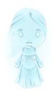 toy ghost transparent ice