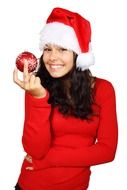 christmas claus girl