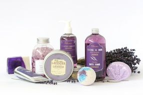 lavender body cosmetics