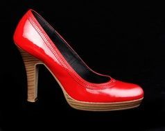 Photo of red shoe