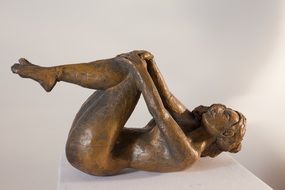 sculpture of woman